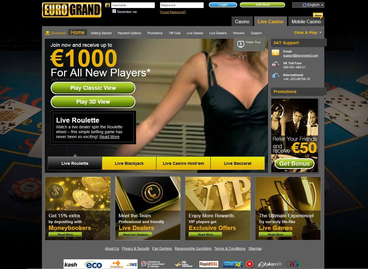 онлайн казино еврогранд